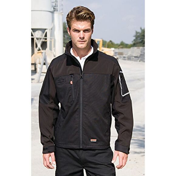 Result Mens Sabre Stretch Work Performance Full Zip Windproof Winter Jacket/Coat